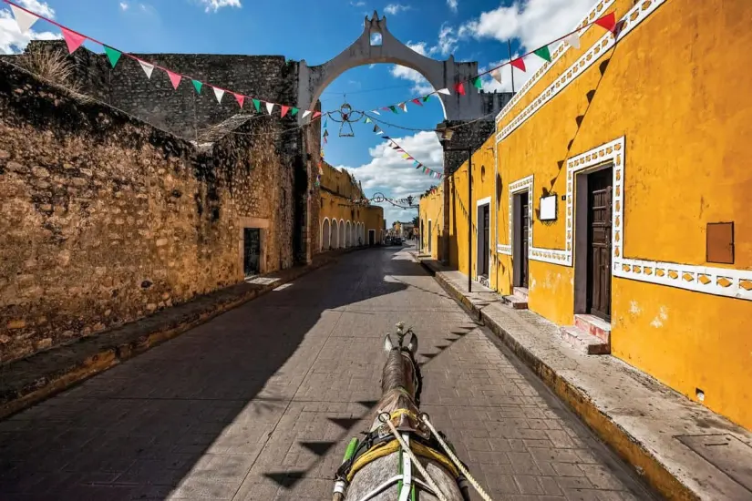 Pueblito de Izamal.