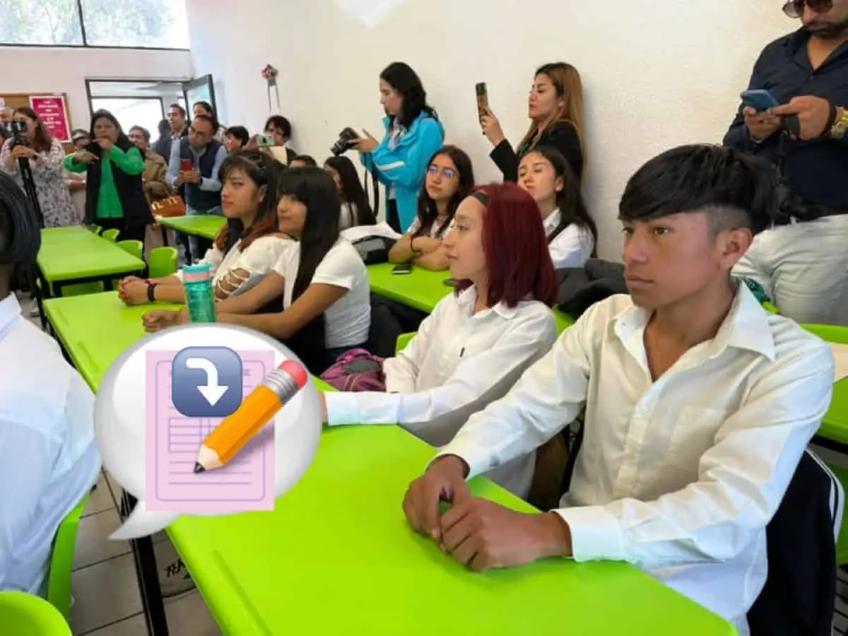 El proceso de registro para Bachillerato para Todas y Todos en el Estado de México. Foto: Cortesía