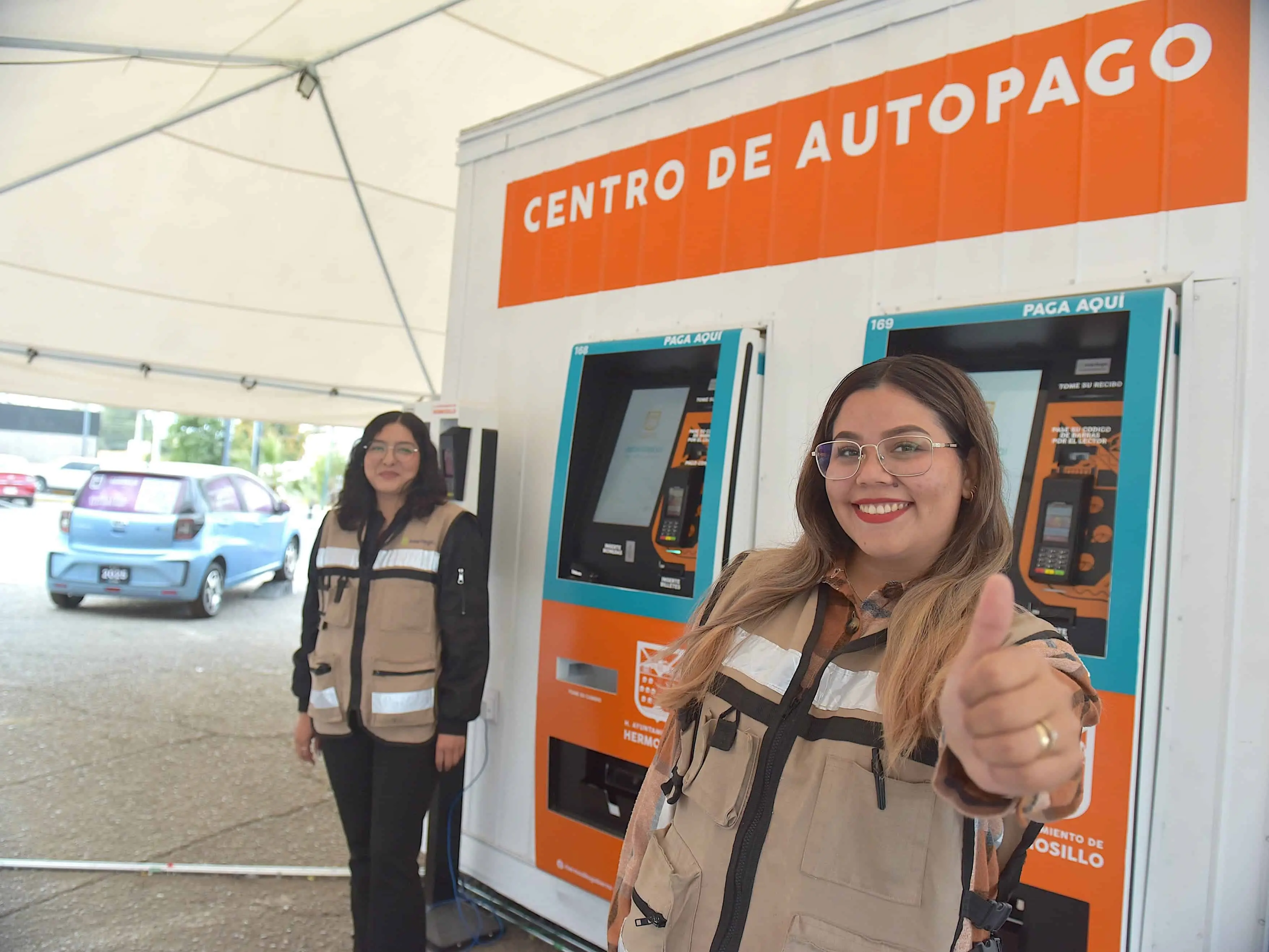 Puedes hacer el pago del Predial en los módulos de autocobro. Foto: Ayuntamiento de Hermosillo