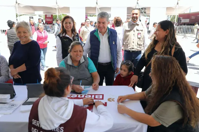 Miles de mujeres de Edomex serán beneficiadas con el programa Mujeres con Bienestar. Foto: Gobierno del Estado de México. Miles de mujeres de Edomex serán beneficiadas con el programa Mujeres con Bienestar. Foto: Gobierno del Estado de México.