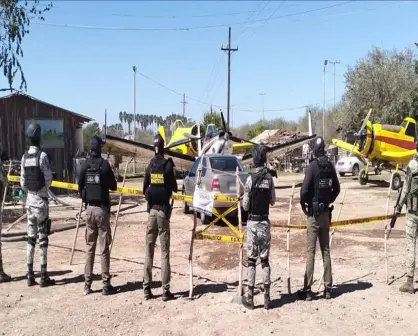 Decomiso de aeronaves en Ahome: Ejército Mexicano y FGR aseguran vehículos y destruyen pista clandestina