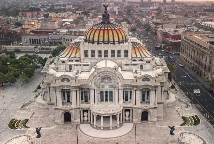 Palacio de Bellas Artes, en CDMX. Foto: INBAL. 