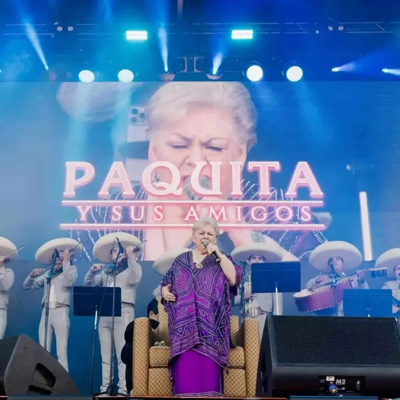 Paquita la del Barrio tuvo dos hijos su primer matrimonio. Foto: Cortesía