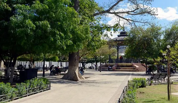 Plaza Zaragoza en Hermosillo. Foto: Cortesía