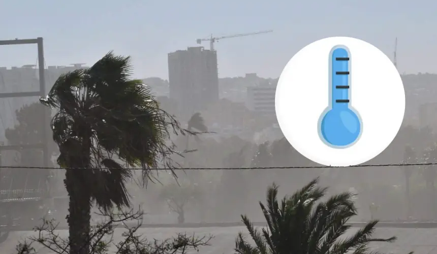 Siguen las bajas temperaturas en zonas montañosas de Baja California. Edición de foto: TBN