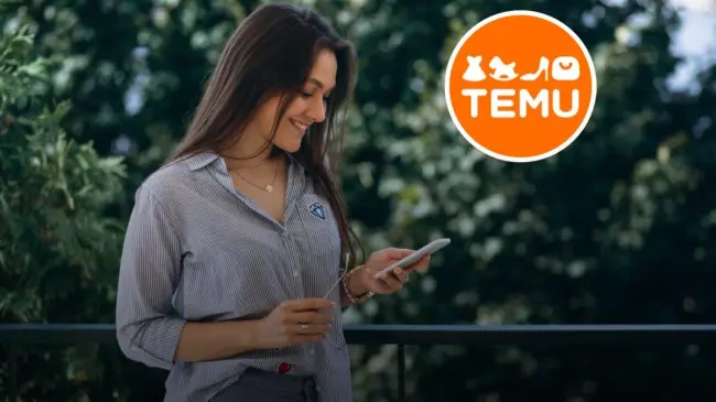 Promoción en Temu. Foto: Freepick