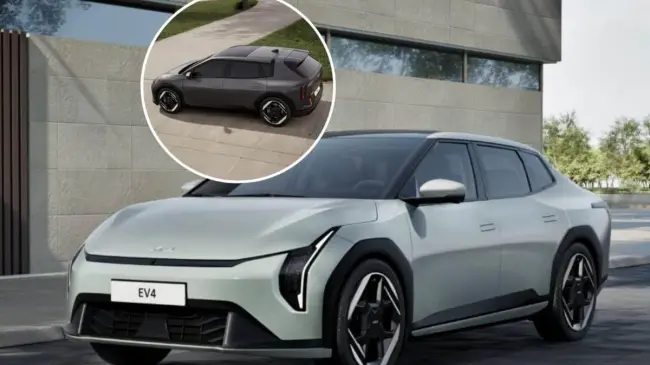 El KIA EV4 con tecnología de punta y diseño arriesgado. Foto: Cortesía