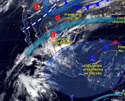 Frente frío 28 llega a México: ¿Qué estados afectará con bajas temperaturas y lluvias?