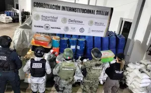 Decomiso récord en Sinaloa: incautan droga por $1,462 millones