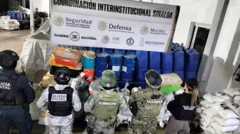 Decomiso récord en Sinaloa: incautan droga por $1,462 millones