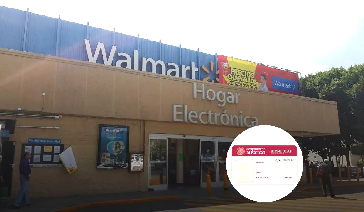 Beneficios en Walmart con tarjeta INAPAM. Foto: Ciortesía