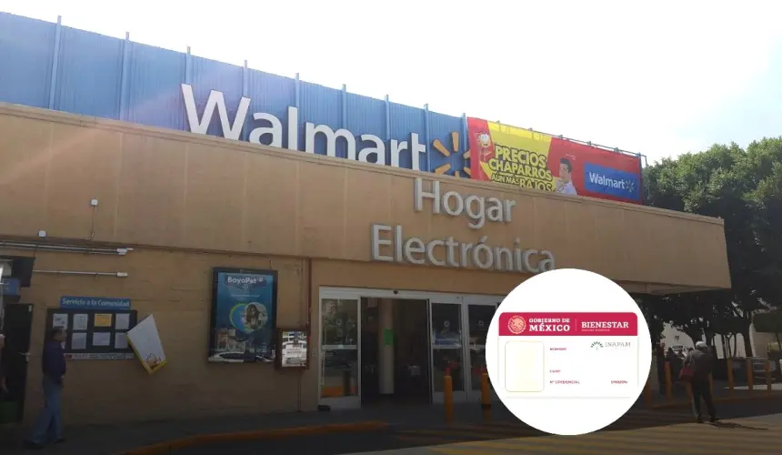 Beneficios en Walmart con tarjeta INAPAM. Foto: Ciortesía