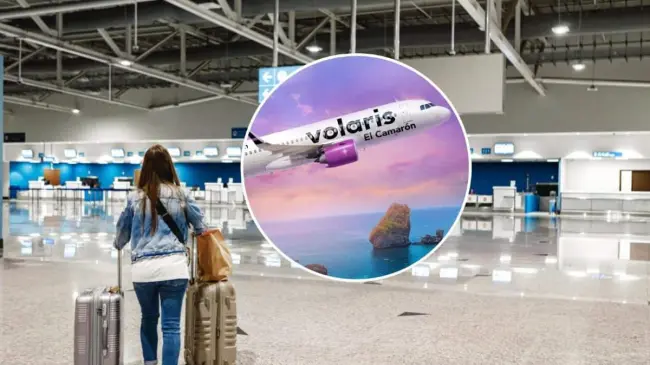 Aprovecha y viaja con Volaris con el 80% de descuento en vuelos nacionales e internacionales. Edición de foto: TBN