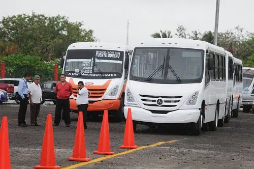 Transporte Público en Veracruz. Foto: Andrés Salomón Pérez  