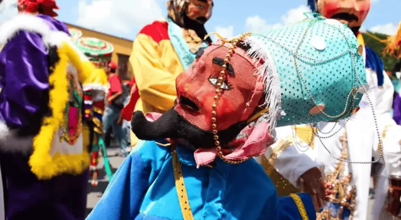 Actividades llevadas a cabo en el Carnaval de Anenecuilco en Morelos. Foto: Cortesía