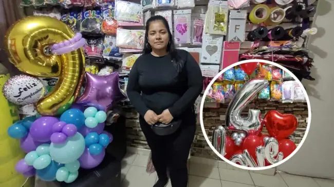 Grecia García inició su emprendimiento de venta de artículos para decoración de fiestas hace 4 años. Hoy también decora.
