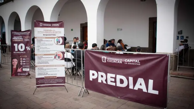 Aprovecha los descuentos en el pago del Predial 2025 en Culiacán antes de que termine febrero.