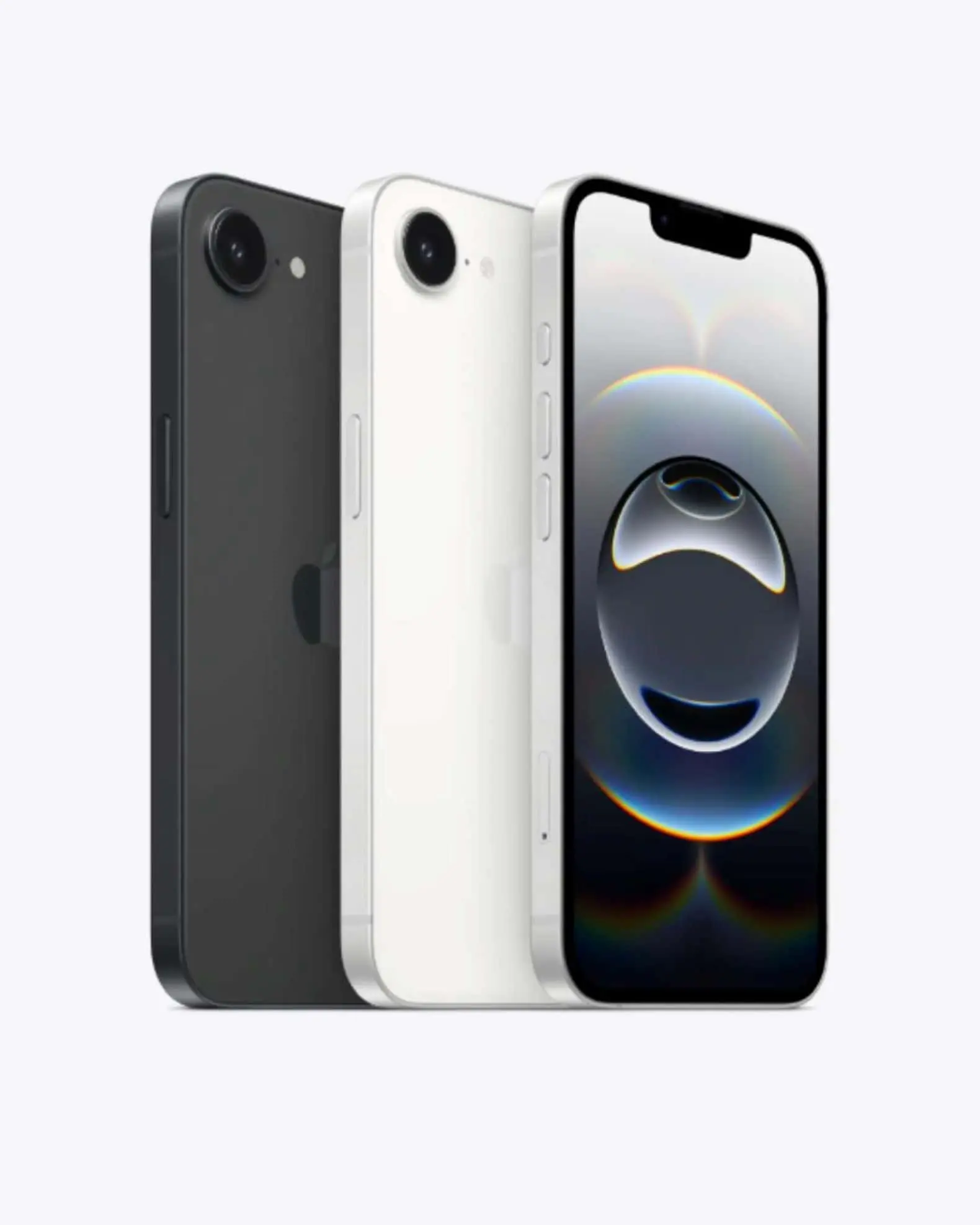 iPhone 16e disponible en color negro y blanco. Foto: Cortesía