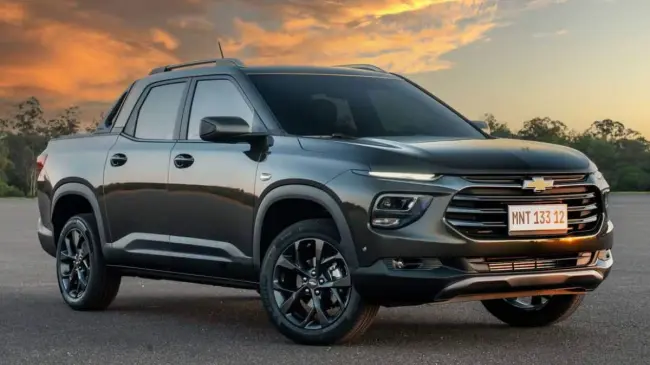 Así luce por fuera la nueva Montana 2025. Foto: Chevrolet