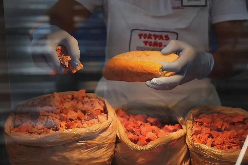 Torta ahogada de Guadalajara. Foto: Tortas Toño