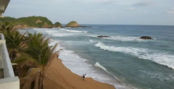 Playa Nudista en Zipolite, Oaxaca. Foto: México destinos