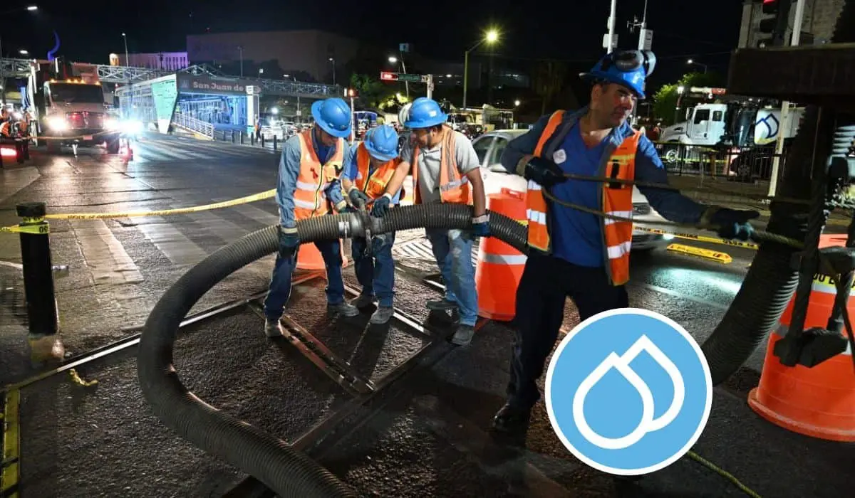 SIAPA incia programa de limpieza en el Área Metropolitana en Guadalajara Foto: SIAPA