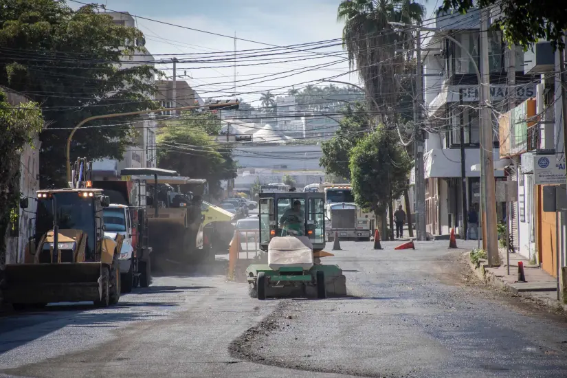 Avanzan obras viales en Culiacán: Inician trabajos en la avenida Dr. Ruperto L. Paliza