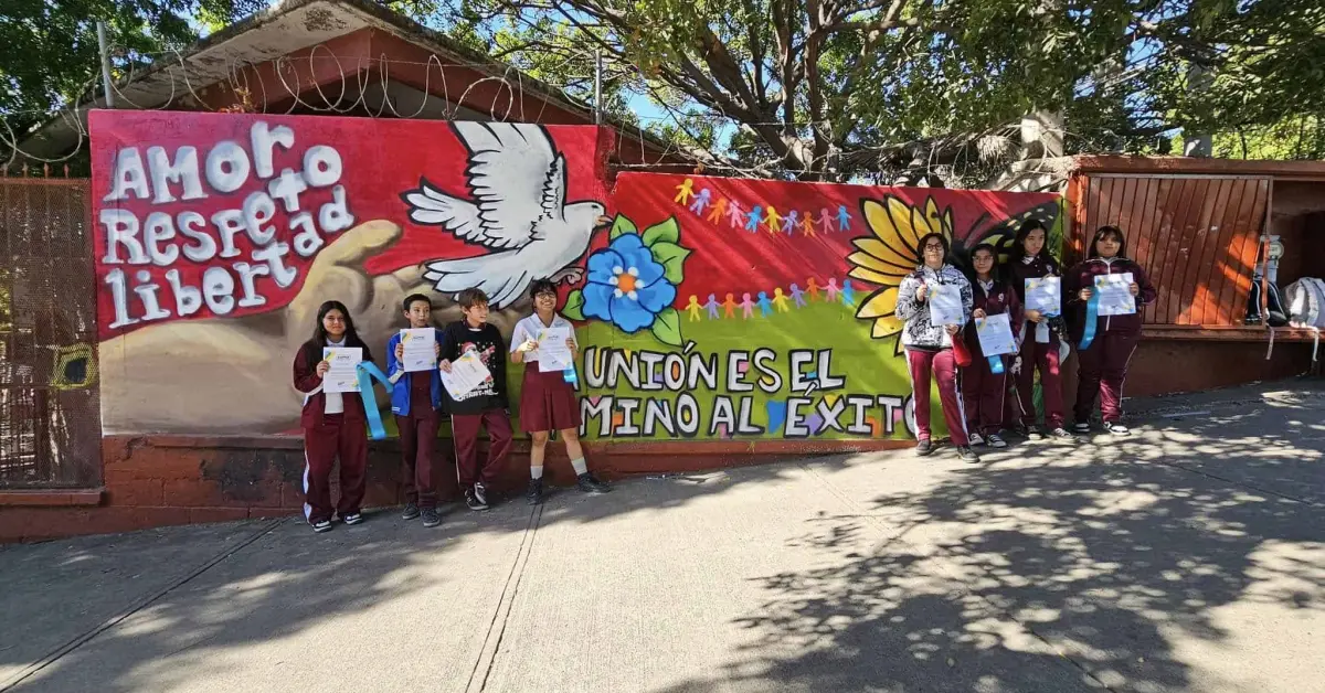 ¡Libertad! Un mensaje de unión y esperanza a través del arte en la Secundaria Técnica No. 80 en Culiacán