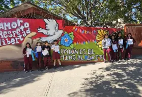 ¡Libertad! Un mensaje de unión y esperanza a través del arte en la Secundaria Técnica No. 80 en Culiacán