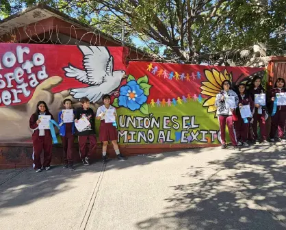 ¡Libertad! Un mensaje de unión y esperanza a través del arte en la Secundaria Técnica No. 80 en Culiacán