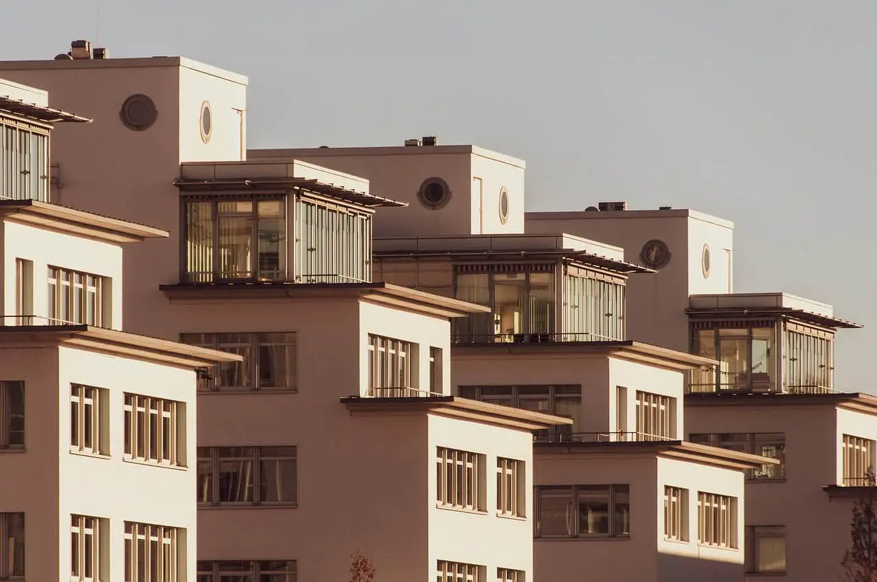 Casas modernas. Imagen. Pixabay.