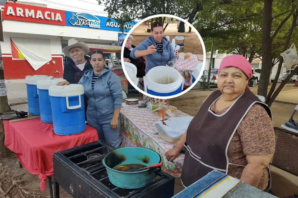 Enrique y Trinidad tienen su punto de venta por el bulevar California, esquina con Monrovia, a la altura del parque.