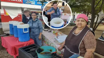 Enrique y Trinidad: Un matrimonio que endulza las mañanas con atole y gorditas en Los Ángeles