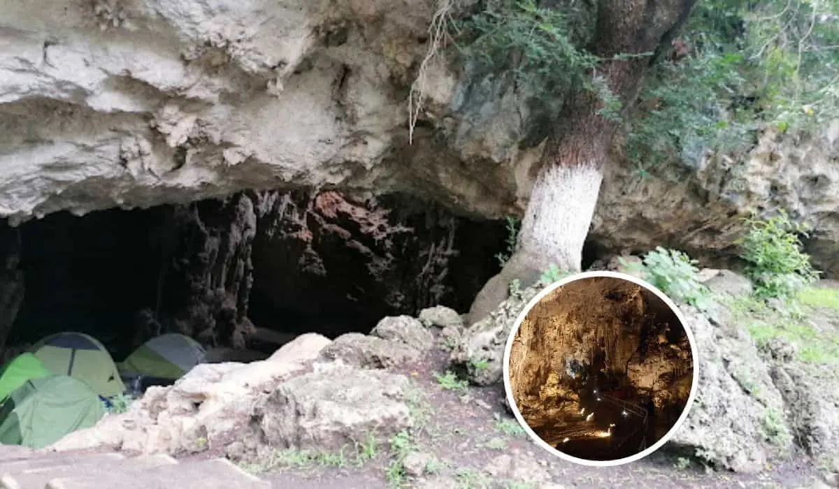 La Gruta de Las Candelas un lugar para una aventura subterránea en San Luis Potosí Foto: Secretaria de Gobierno