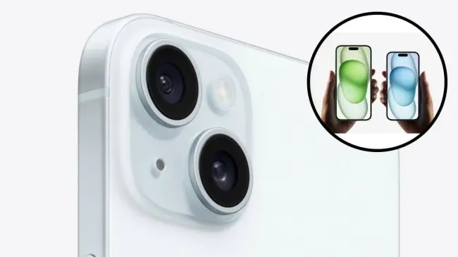 El iPhone 15 es uno de los smartphones más deseados de la gama alta. Edición de foto: TBN