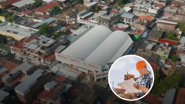 Entrega del Mercado Municipal Arcelia en Guerrero
