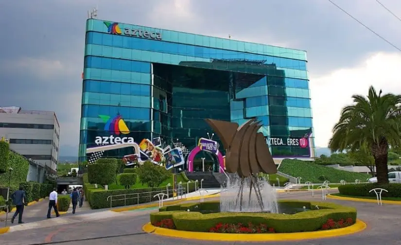 Oficinas de TV Azteca. Foto: Cortesía