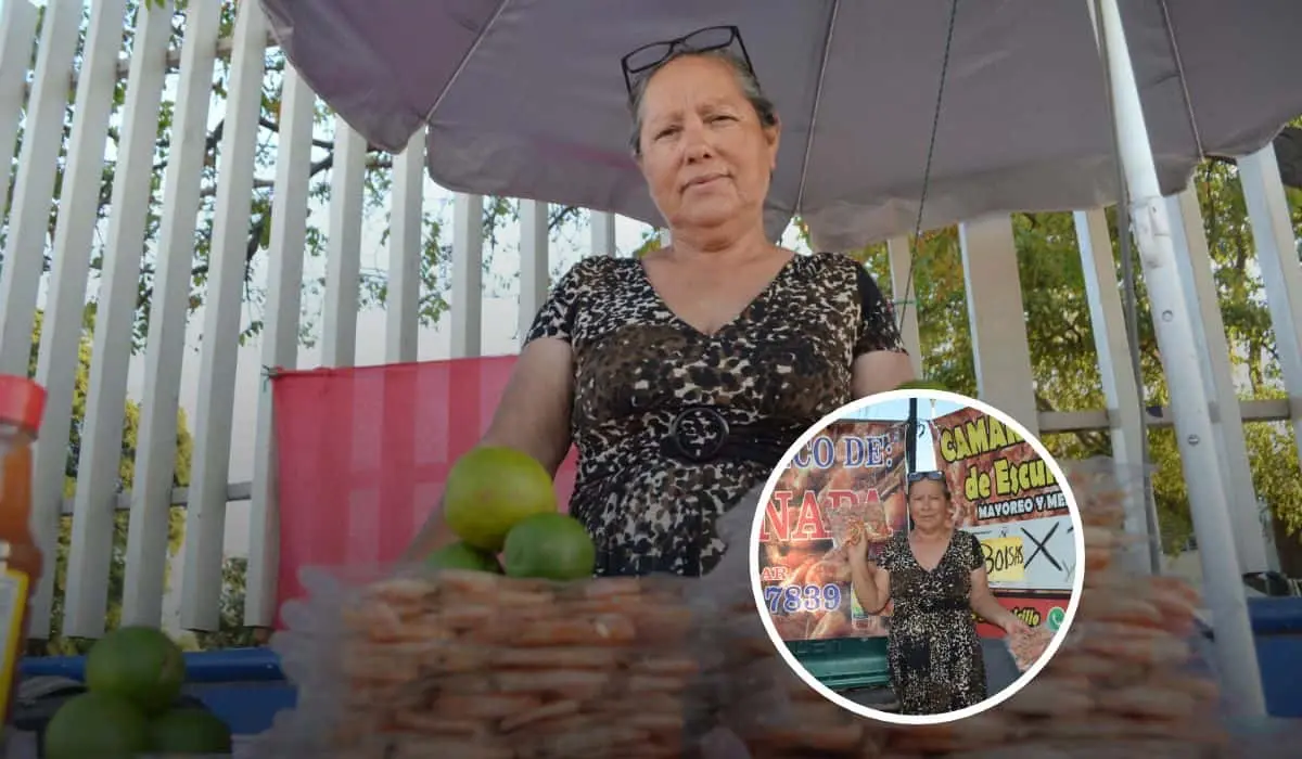 María Rembao González, una mujer que, a través de su esfuerzo y dedicación, sigue transmitiendo el sabor auténtico de Escuinapa. Foto: Juan Madrigal