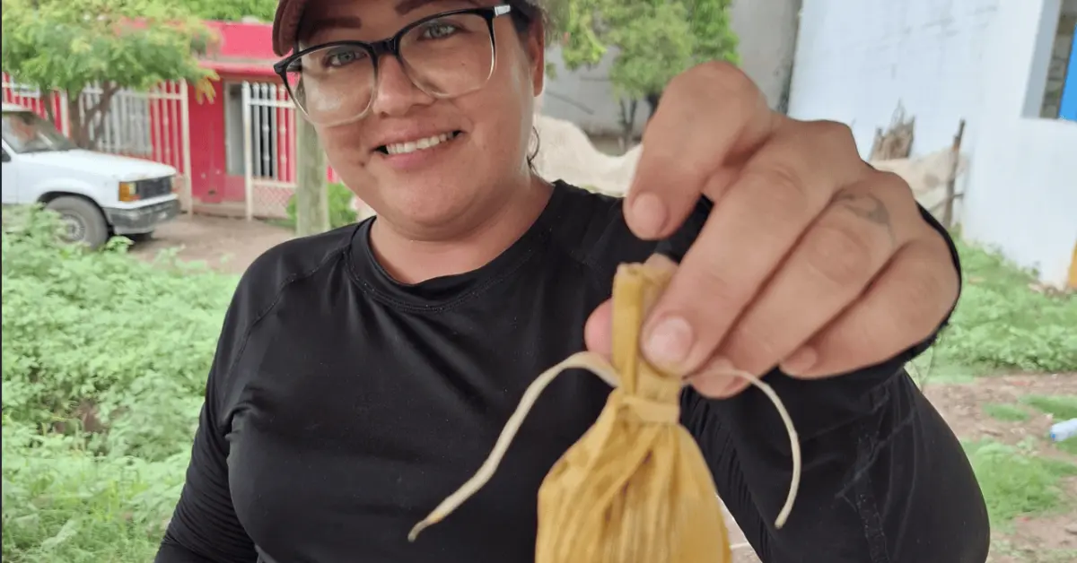 En La Palma, Rosario Luna es la mujer que vence sus temores y hace de los tamales su emprendimiento