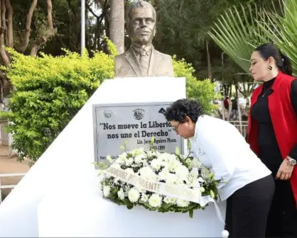 Navolato rinde homenaje a Jorge Aguirre en su 26 aniversario luctuoso