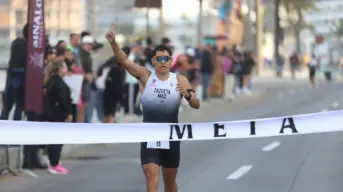 José Luis Zazueta El Perrón se lleva el oro en Triatlón Estatal rumbo a los Nacionales CONADE 2025