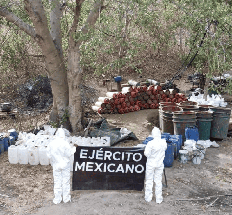 Sinaloa bajo operativos estratégicos: Incautan 7 mil millones en drogas y desmantelan red de laboratorios clandestinos