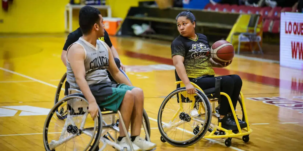 Equipos de básquetbol sobre sillas de ruedas destacan en Sinaloa. Foto: DIF Sinaloa