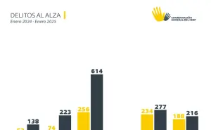 Datos clave sobre la incidencia delictiva en Sinaloa en Enero 2025