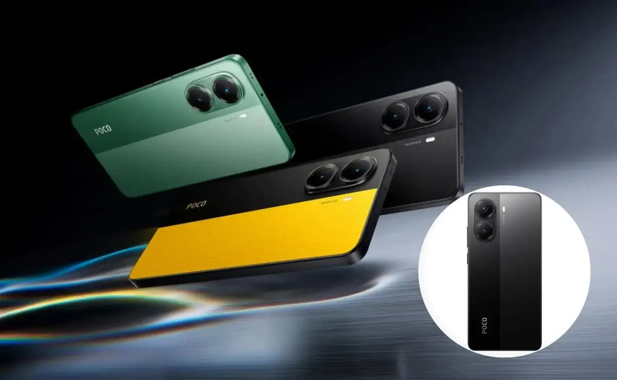 El POCO X7 Pro luce un diseño ligero y elegante. Fotos: Xiaomi