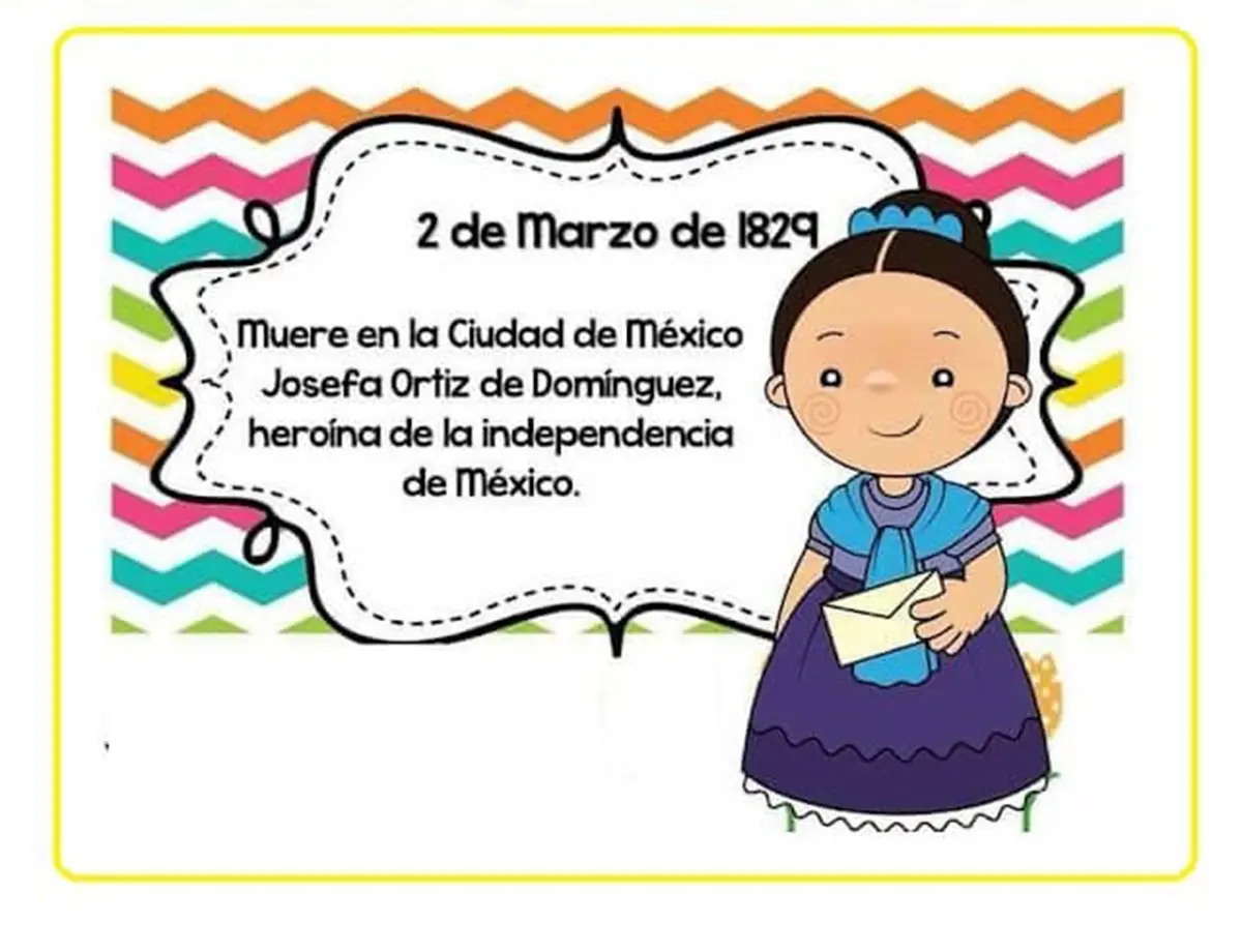 Efemérides para niños en el mes de marzo.