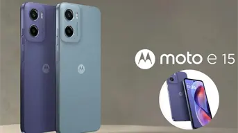 Moto E15, de los mejores gama de entrada, presume batería de 5,200 mAh y pantalla de 90 Hz
