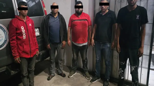 Detenidos en Sinaloa.