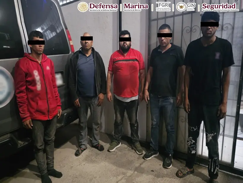 Detenidos en Mazatlán