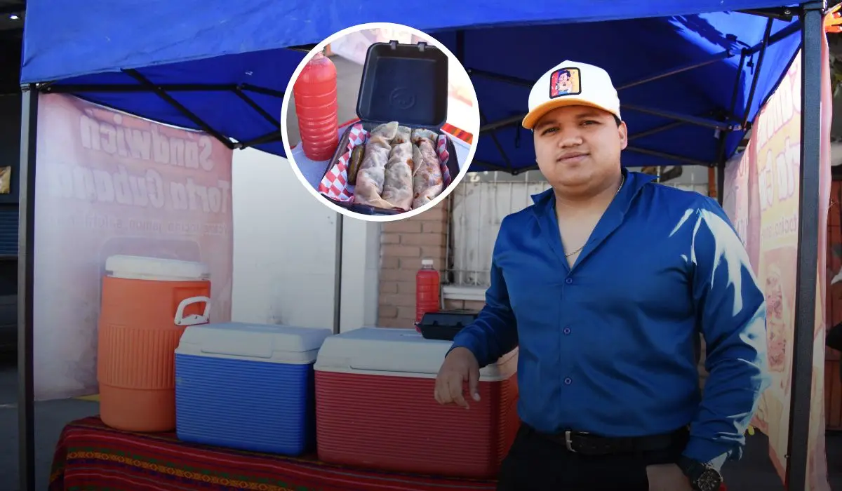 Con su negocio de Burritos Chuyita, Nicolás Flores conquista paladares en Culiacán